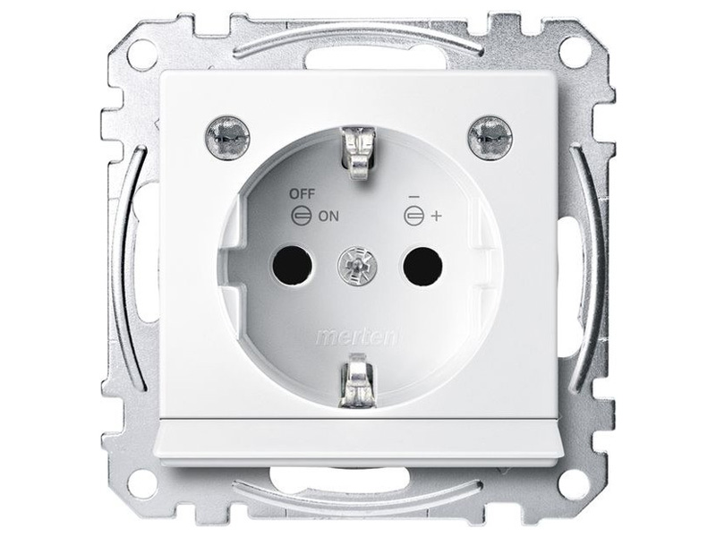 SCHUKO-Steckdose mit LED Licht