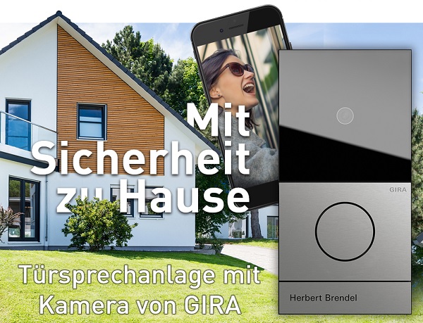 Gira Türsprechanlage - mit Sicherheit zu Hause