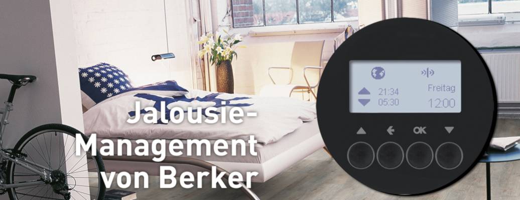 Berker Jalousie-Management