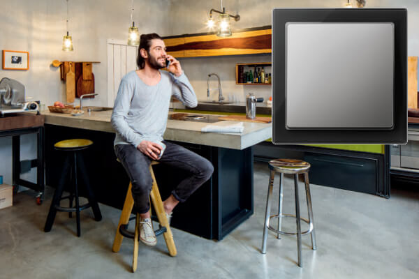 Merten D-life Glas / Stein