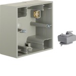 Aufputz Gehäuse Edelstahl matt