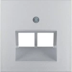 Abdeckungen alu matt