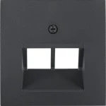 Abdeckungen anthrazit matt