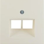 Abdeckungen cremeweiß