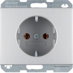 K.1 / K.5 Steckdosen Aluminium