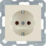 Berker Steckdosen cremeweiß