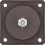 TV-Sat-Steckdosen braun