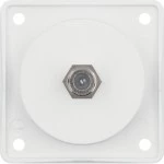 TV-Sat-Steckdosen polarweiß