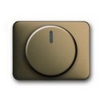 Dimmerabdeckung bronze