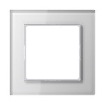 Glasrahmen alpinweiß