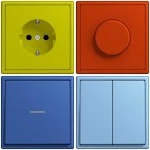 Jung LS990 in Les Couleurs®