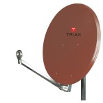 Triax 350483 ALU SAT Spiegel Hit FESAT 85 ziegelrot Ø 85cm ziegelrot HIT FESAT 85 ZR 