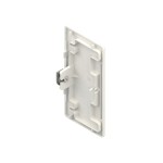 Kleinhuis BE1308.3 Endstück zu Brüstungskanal reinweiß 