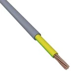 Mantelleitung PVC grau NYM-J 1x16mm² RM Mehrdrähtig Meterware 