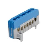 Pollmann N7-F2 BL Nullleiterklemme blau 
