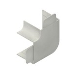 Kleinhuis W4090.3 Vertikaleck 90° mit Laschen 40x88mm RAL9010 reinweiß 