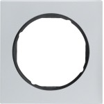Berker 10112284 Rahmen 1fach R.3 Alu/schwarz 