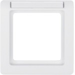 Berker 10116019 Rahmen 1fach mit Beschriftungsfeld Q1 pw 
