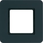 Berker 10116106 Rahmen 1fach Q.7 f. Bel., anthrazit samt 