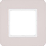 Berker 10116152 Rahmen 1-fach Q.7 Kunststoff rosenquarz matt lackiert 