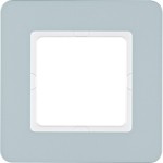 Berker 10116155 Rahmen 1-fach Q.7 Kunststoff kieselblau matt lackiert 