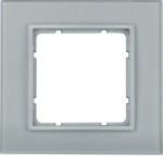 Berker 10116414 Rahmen 1fach B.7 Glas alu 