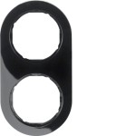 Berker 10122045 Rahmen 2fach Rd R.Classic schw 