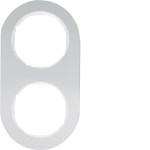 Berker 10122074 Rahmen 2fach R.Classic Alu pw 