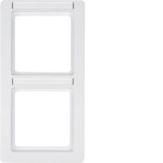 Berker 10126019 Rahmen 2fach senk mit BF Q1 pw 