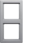 Berker 10126084 Rahmen 2fach Q1 Alu Lack 