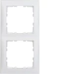 Berker 10129909 Rahmen 2-fach, Serie S.1, polarweiß matt 