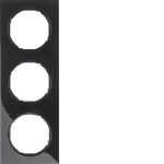 Berker 10132245 Rahmen 3fach R.3 schw 