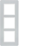 Berker 10136184 Rahmen 3fach Q.7 Alu samt lackiert 