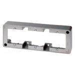 Berker 10319004 Aufputz-Rahmen 3fach Edelstahl lackiert 
