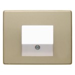Berker 10340002 Zentralstück mit TAE-Ausschnitt Arsys gold Metall 