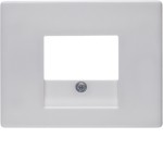 Berker 10350169 Zentralstück mit TAE-Ausschnitt Arsys polarweiß glänzend 