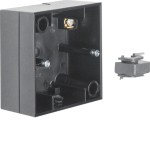 Berker 10418935 Aufputz-Gehäuse 1fach R.3 schwarz glän 
