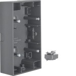 Berker 10427006 Aufputz-Gehäuse 2fach K.1 anthrazit matt 