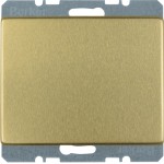 Berker 10440002 Blindverschluss mit Zentralstück Arsys gold Metall 