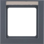 Berker 10516086 Rahmen 1fach BSF Q.3 anth. 