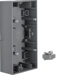 Berker 10527006 Aufputz-Gehäuse 2fach K.1 anthrazit matt 