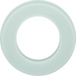 Berker 109109 Glasrahmen 1-fach Serie Glas polarweiß 