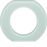 Berker 109309 Glasmittelrahmen 1fach Serie Glas pw 