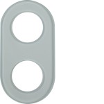Berker 1102 Glasrahmen 2fach Serie Glas klar 