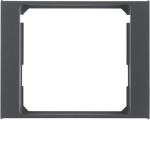 Berker 11087006 Zwischenring für Zentralplatte K.1 anthr 