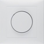 Berker 11309909 Abdeckplatte m Knopf f D-Di S.1 pw 