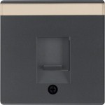 Berker 11706086 Zentralstück m Staubs u BF Q.x anthrazit 