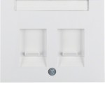 Berker 11827009 Zentralstück m Staubs u BF K.1 polarweiß 