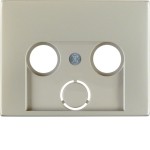 Berker 12017014 Zentralstück für Ant. 2/3Loch K.5 Edelst 