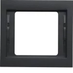 Berker 13137006 Rahmen 1-fach, Serie K.1, anthrazit matt, lackiert 